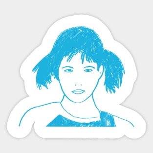 Kathleen Hanna /\/ Aesthetics Design Style Sticker